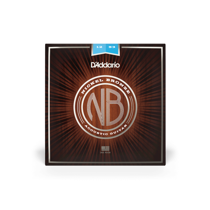 Набор струн D'ADDARIO NB1253 NICKEL BRONZE LIGHT (12-53)